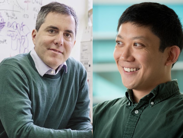 A side by side of headshots for Prof. Brian Mailloux and Prof. JJ Miranda